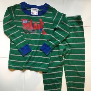 Long John Pajamas In Organic Cotton - Size 3/90cm